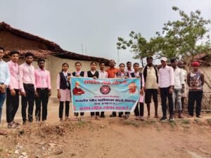 एनएसएस स्वयंसेवकों ने पण्डो बस्ती का किया सर्वे, जनजातीय परिवारों की समस्याओं को प्रशासन तक पहुंचाने की पहल