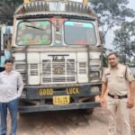 ऑपरेशन प्रहार: 20.25 लाख का संदिग्ध स्क्रैप लदा ट्रक जब्त, बिना दस्तावेज 7.5 टन कबाड़ ले जा रहा चालक गिरफ्तार