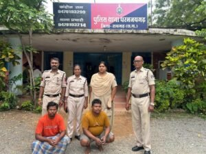 72 घंटे में ब्लाइंड डबल मर्डर का खुलासा: जमीन विवाद में दंपति की हत्या कर शव जलाने वाले दो सगे भाई गिरफ्तार